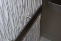 1/2" x 2" Satin Stainless Steel Flat Bar with Flat Ends