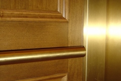 Satin Muntz Tubular with Capped & Polished Ends